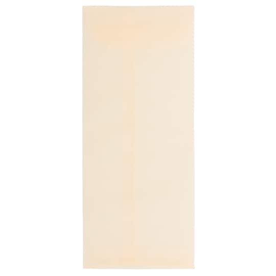 JAM Paper 4.125" x 9.5" Business Translucent Vellum Envelopes